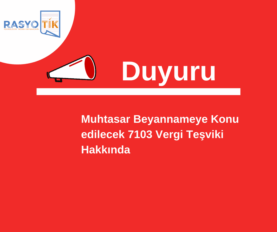 7103 vergi teşviki