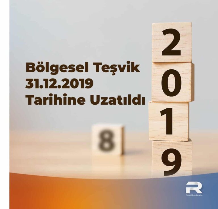 2019 Bölgesel Teşvik