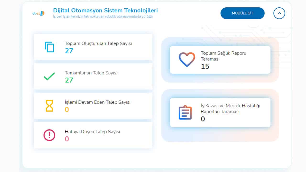 SGK E-Vizite Uygulaması ve Dost Modülü 1 Dost Modülü